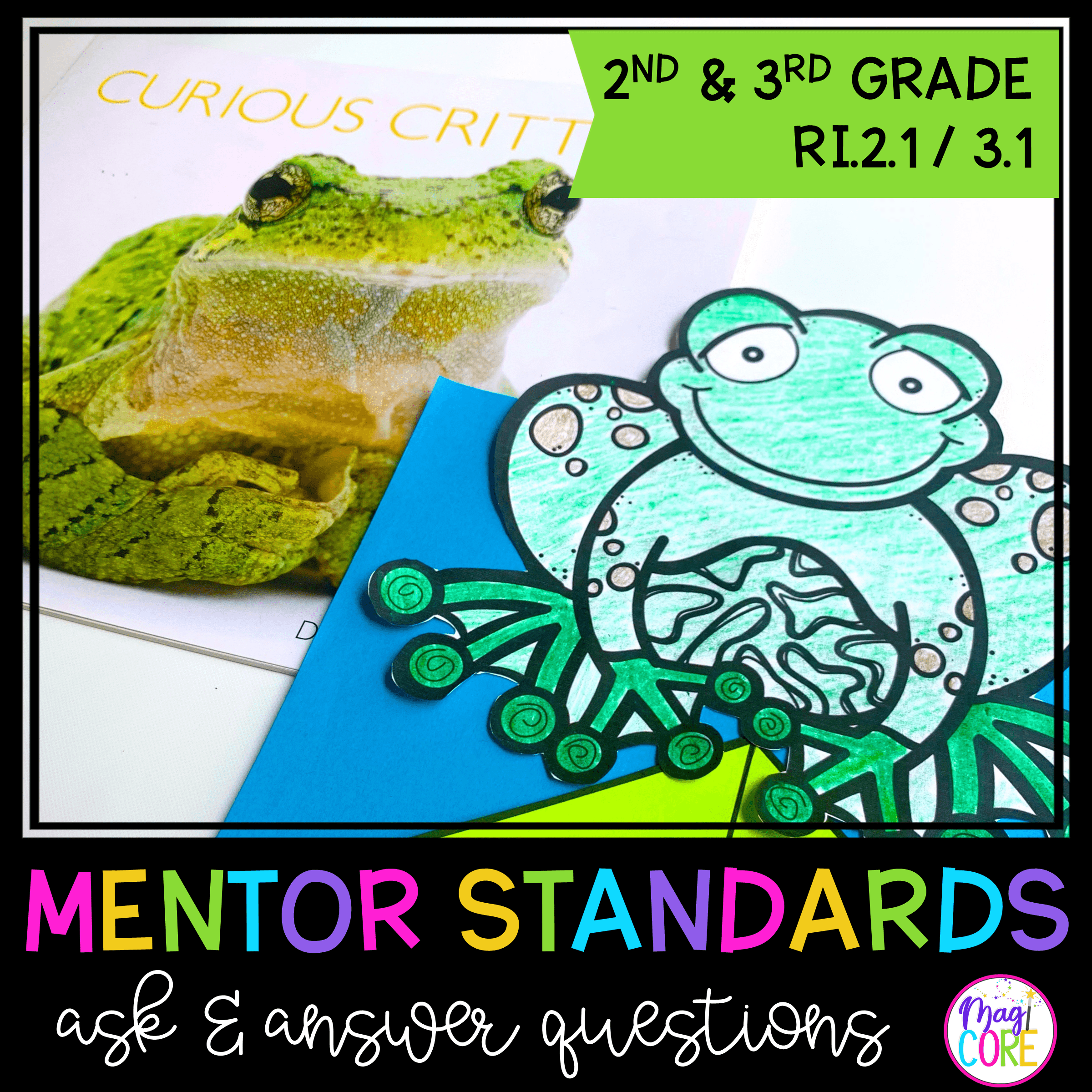 Ask and Answer Questions Mentor Texts - 2nd Grade RI.2.1 & 3rd Grade RI.3.1
