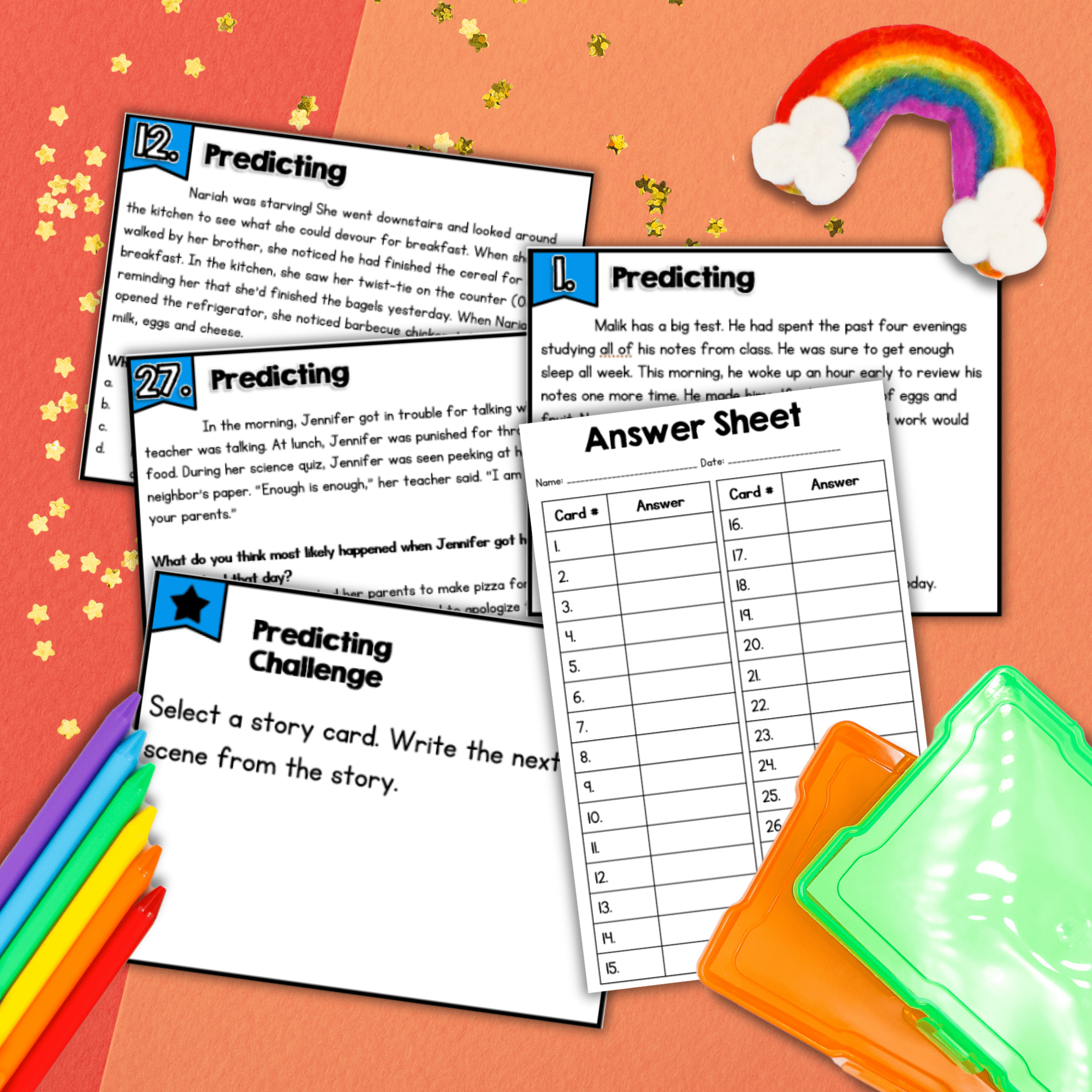 Predicting Task Cards Make Predictions Inferences Draw Conclusions 2nd 3rd Grade - Image 3