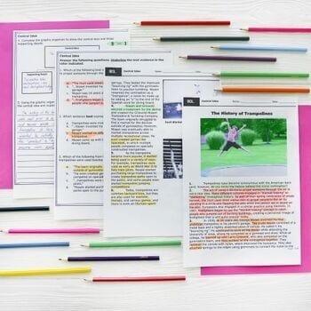 Main Idea Differentiated Bundle - 4th, 5th & 6th Grades - Image 3