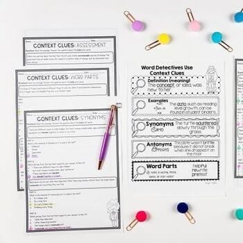 Context Clues Targeted Practice - 4th and 5th Grade - Printable & Digital - Image 4