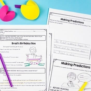 Making Predictions - 2nd & 3rd Grade Reading Comprehension Passages & Questions - Image 3