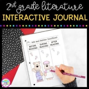 Reading Literature Interactive Notebook - 2nd Grade