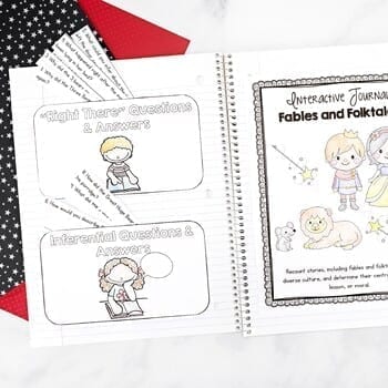 Reading Literature Interactive Notebook - 2nd Grade - Image 2