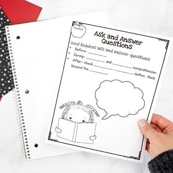 Reading Literature Interactive Notebook - 2nd Grade - Image 3