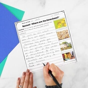 Retell & Recount Nonfiction - 2nd & 3rd Grade Reading Comprehension Passage Unit - Image 3