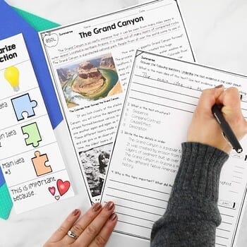 Summarize Nonfiction Text - 4th & 5th Grade Reading Comprehension Passages Unit - Image 4