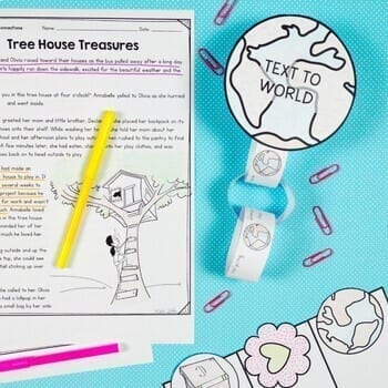 Making Connections Reading Comprehension Passages Differentiated Bundle - Image 2