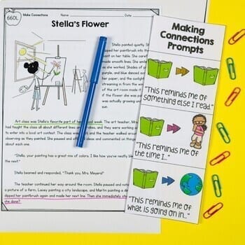 Making Connections Reading Comprehension Passages Differentiated Bundle - Image 3