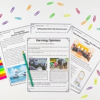 Forming Opinions - 2nd & 3rd Grade Reading Comprehension Passages Questions Unit - Image 2