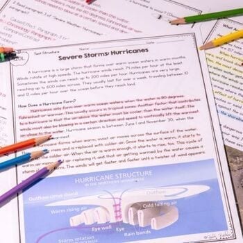 Compare & Contrast Nonfiction Text Structure Reading Passages RI.5.5 RI5.5 - Image 2