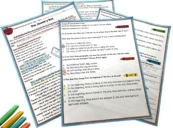 Compare & Contrast Point of View Lexile Reading Passage Worksheet RL.4.6 RL.5.6 - Image 5