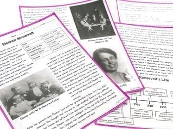 Nonfiction Text Features Reading Passages, Anchor Charts, Worksheets - RI.4.7 - Image 2