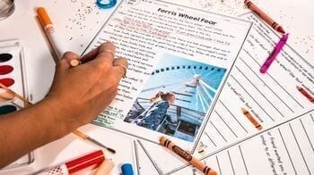 Point of View Reading Passages Worksheets Anchor Chart Activities RL.2.6 RL.3.6 - Image 2