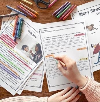 Story Structure - 2nd Grade RL.2.5 - Reading Comprehension Passages for RL2.5 - Image 3