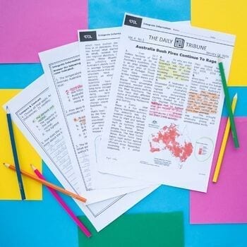 Integrate Information from Multiple Sources RI.6.7 Reading Passages & Questions - Image 3