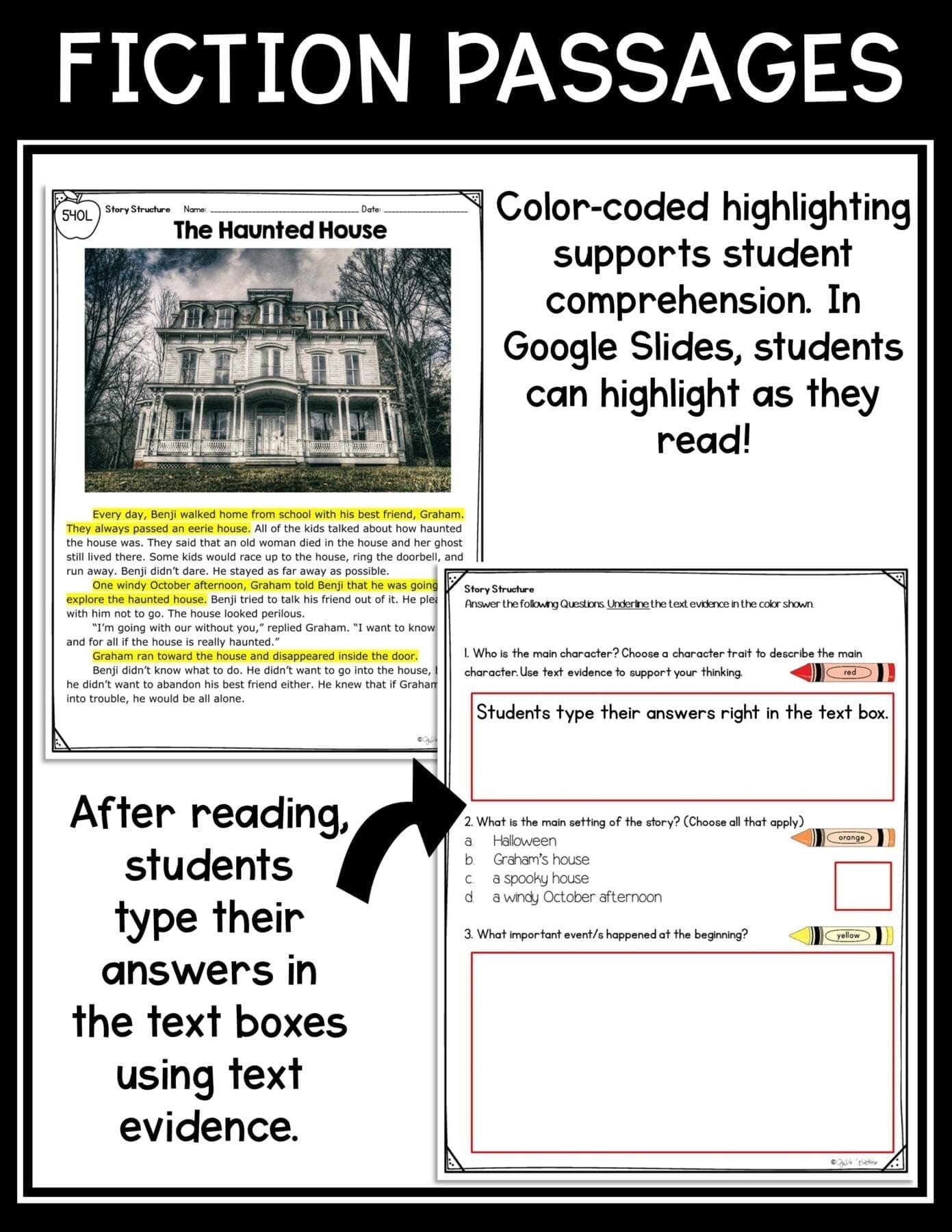 Story Structure - 2nd Grade RL.2.5 - Reading Comprehension Passages for RL2.5 - Image 6
