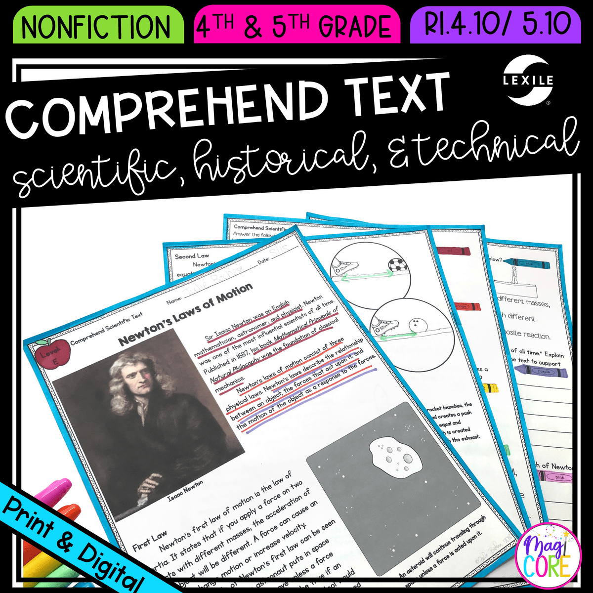 Scientific Historical Technical Text RI.4.10 RI.5.10 Passages for RI4.10 RI5.10