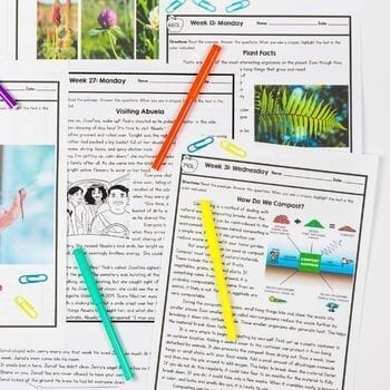 3rd Grade Spiral Review Bundle Google Forms Distance Learning Pack - Image 5
