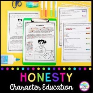 Honesty Character Education Reading Unit with Google Slides Distance Learning