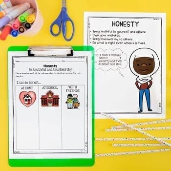 Honesty Character Education Reading Unit with Google Slides Distance Learning - Image 2