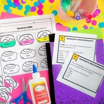 Synonyms and Antonyms 2nd and 3rd Grade - Image 2