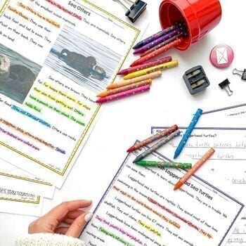 Ask & Answer Questions 1st Grade - RI.1.1 Reading Comprehension Passages Lexile - Image 3