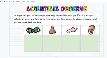 At Home Science Experiments Printable Google Slide Digital Activity Homeschool - Image 2