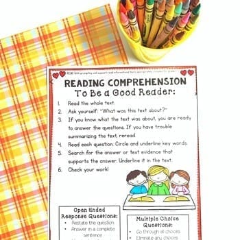 Comprehend Fiction 1st Grade Reading Comprehension Passages Questions Worksheets - Image 4
