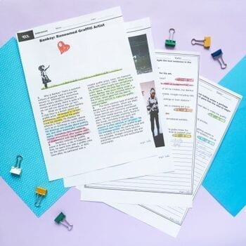Inferences & Explicit Analysis - RI.7.1 RI.8.1 Lexile Reading Passages Unit - Image 2