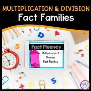 Multiplication & Division Fact Families 3rd Grade - Google Distance Learning