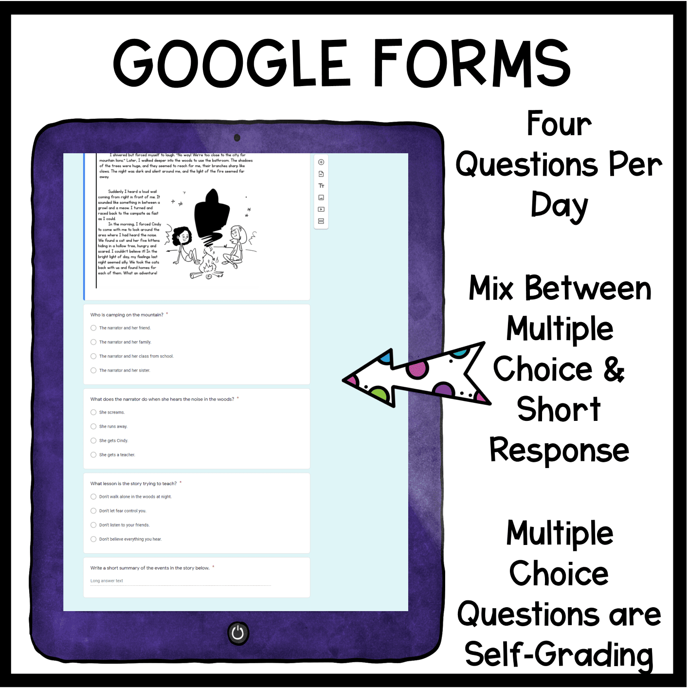 2nd Grade Reading Spiral Review with Lexile Levels - 1st Quarter ELA Practice - Image 2