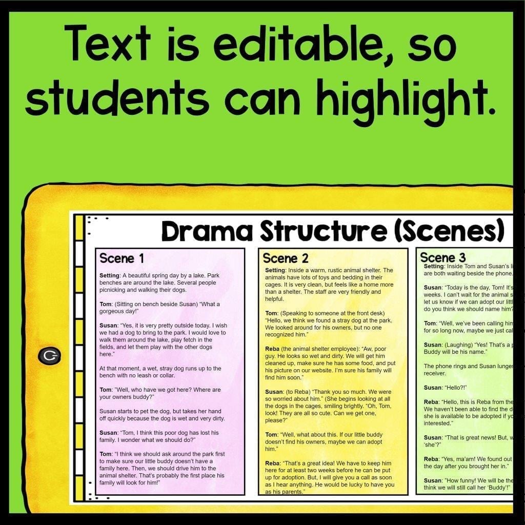 3rd Grade Digital Reading Passages & Graphic Organizers - Google Slides Distance Learning - Image 3