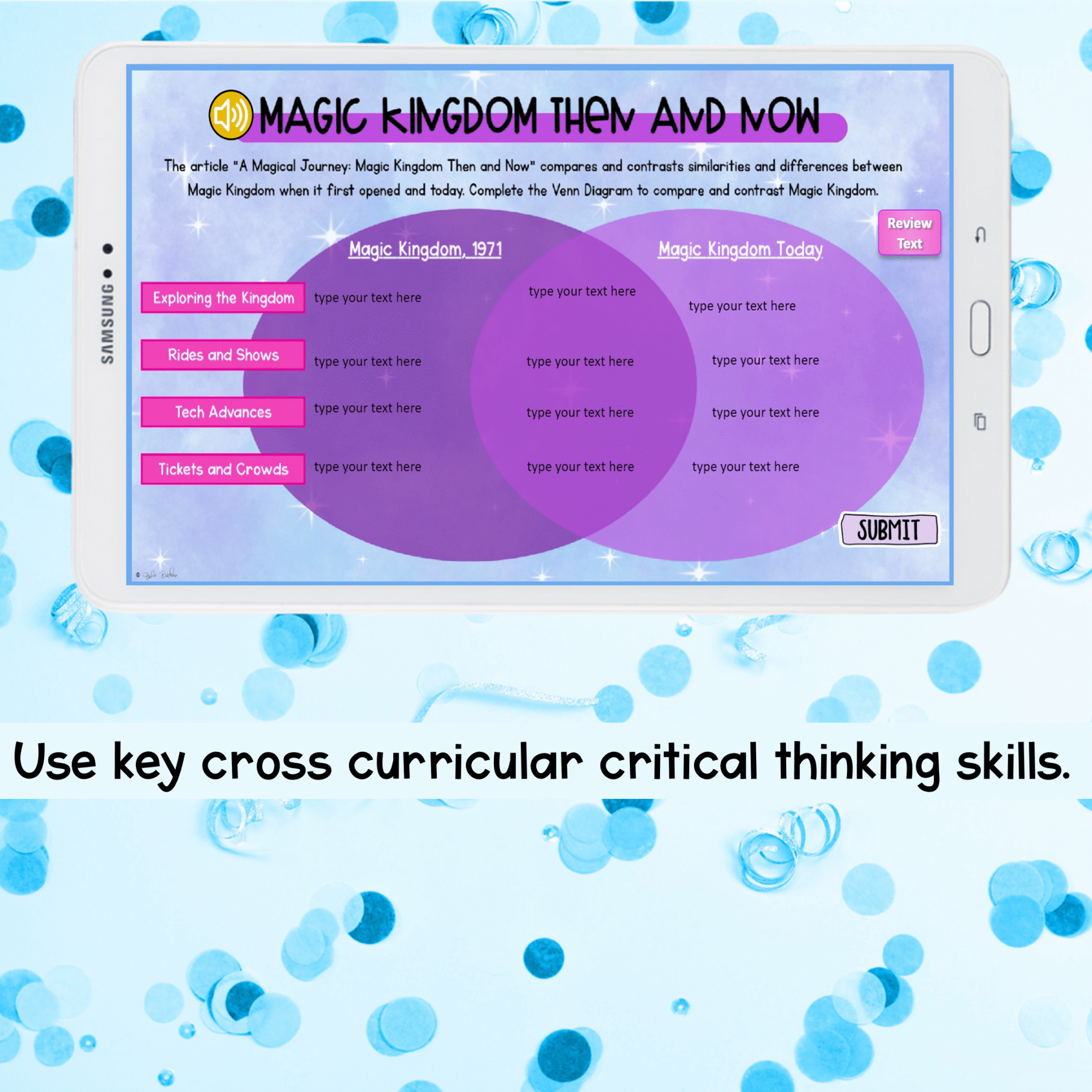 Disney World Magic Kingdom Virtual Field Trip Digital Resource Activity - Image 3