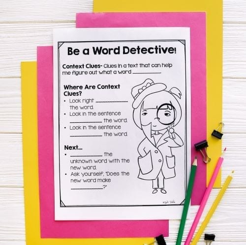 Context Clues 3rd Grade Reading Comprehension Passages and Questions RL.3.4 - Image 4