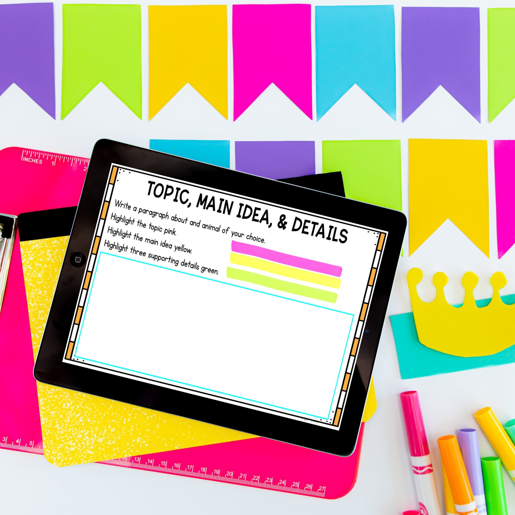 Main Idea & Details 2nd & 3rd Grade Reading Comprehension Unit RI.2.2 & RI.3.2 - Image 9