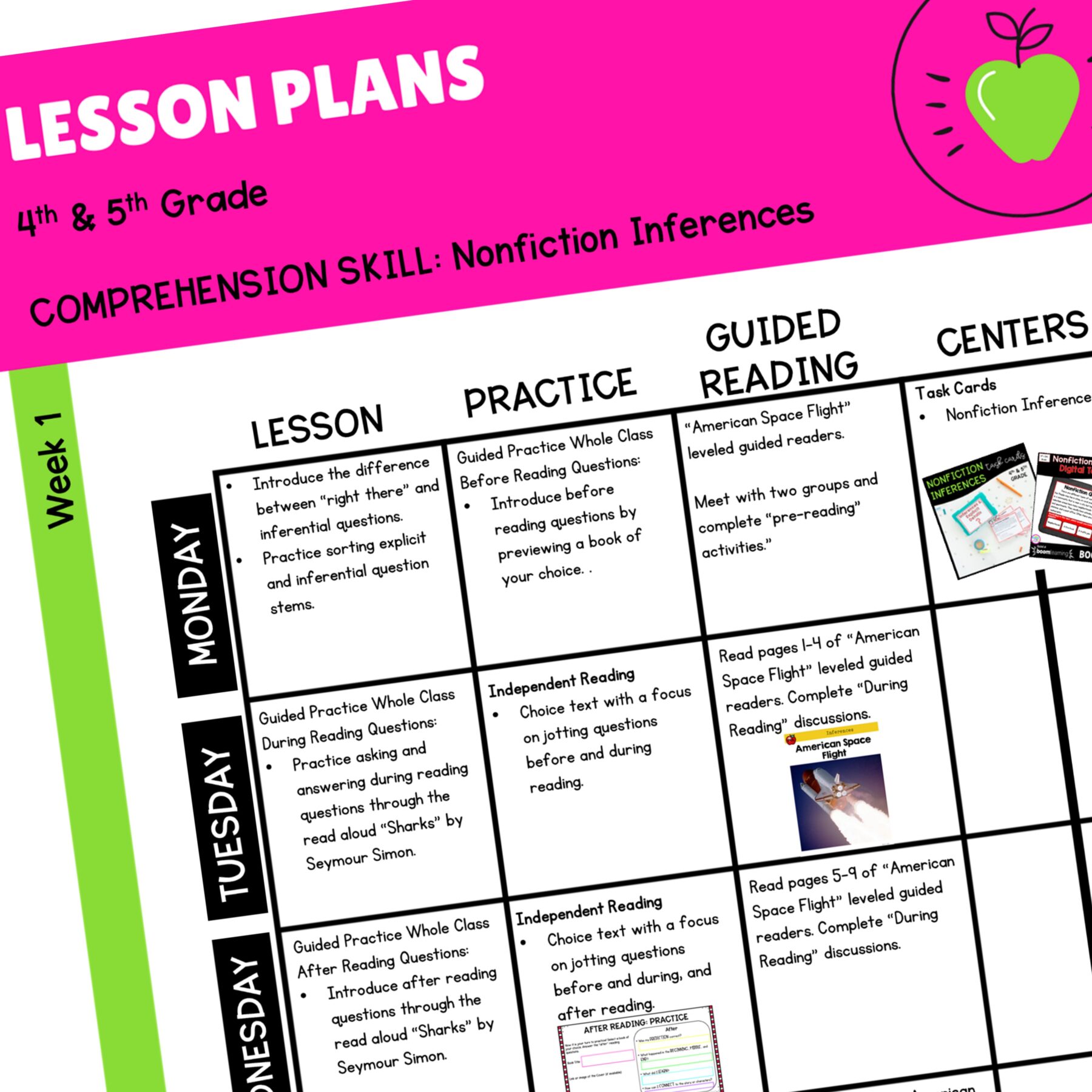 Making Inferences in Nonfiction Skill Pack RI.4.1 & RI.5.1 Reading Comprehension - Image 18