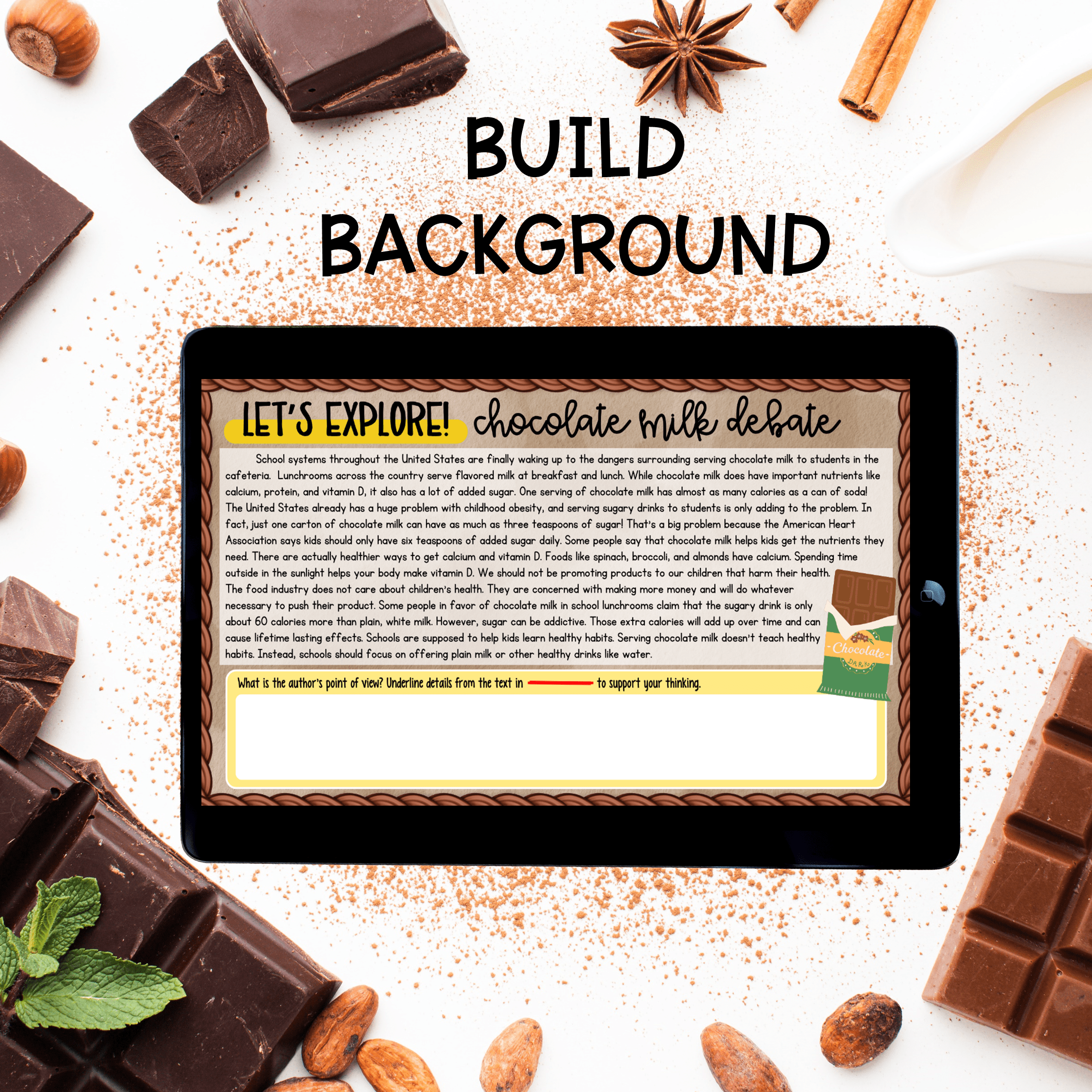 Chocolate Virtual Field Trip Google Slides Digital Resource Activities SeeSaw - Image 2