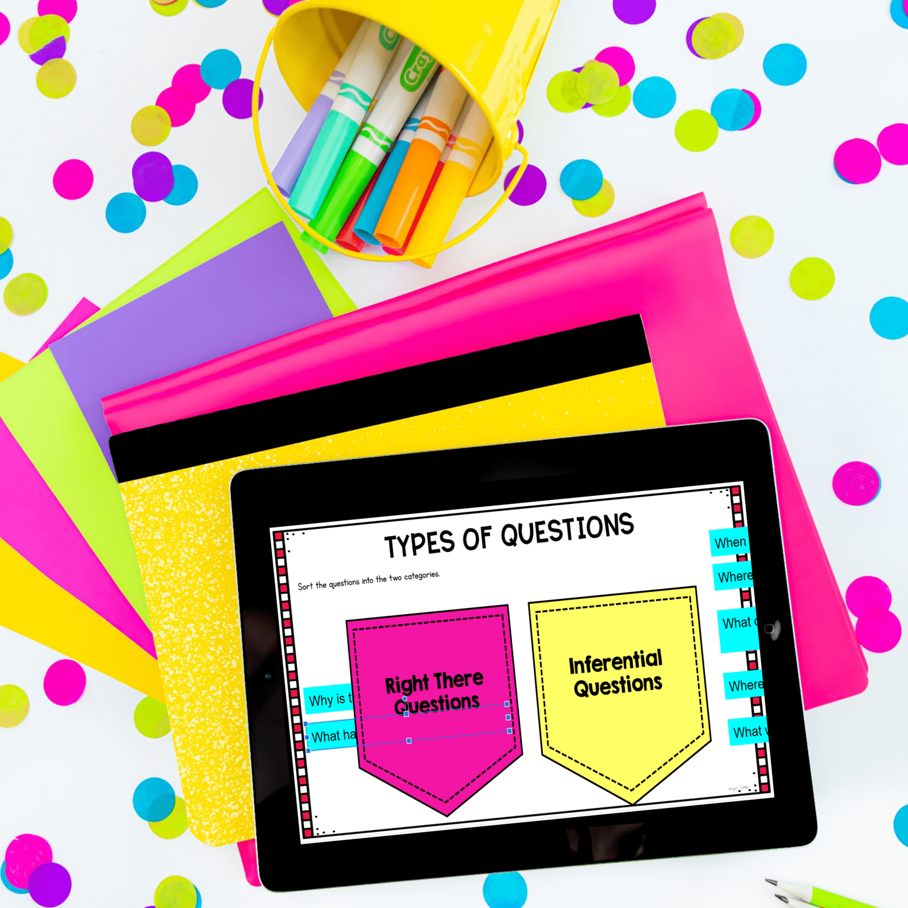 Digital Mini Lessons - Ask & Answer Questions in Fiction - RL.4.1 & RL.5.1 - Image 4