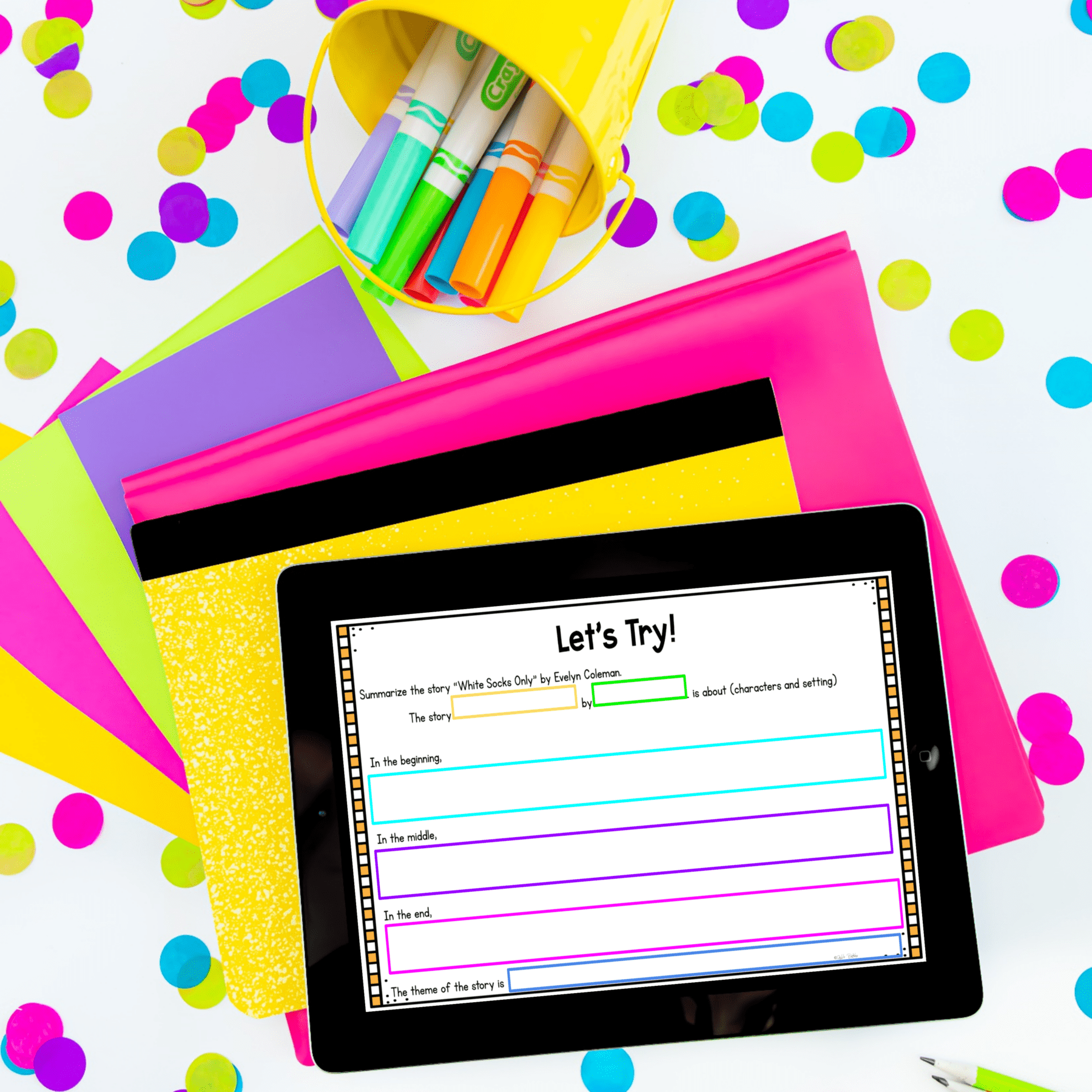 Digital Mini Lessons - Summary & Theme in Fiction - RL.4.2 & RL.5.2 - Image 3