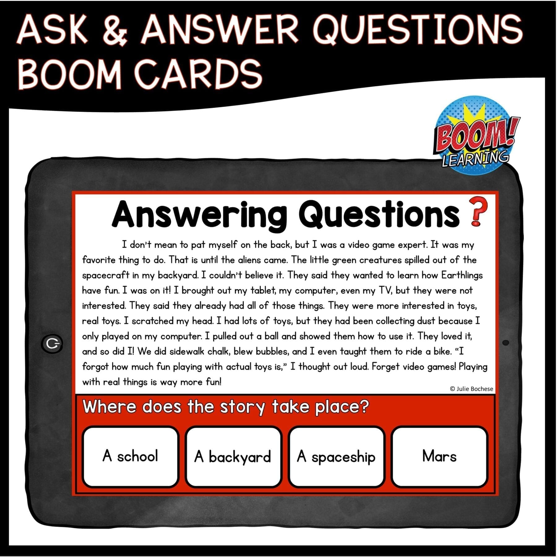 Ask & Answer Fiction Questions Reading Comprehension Unit RL.2.1 & RL.3.1 - Image 12