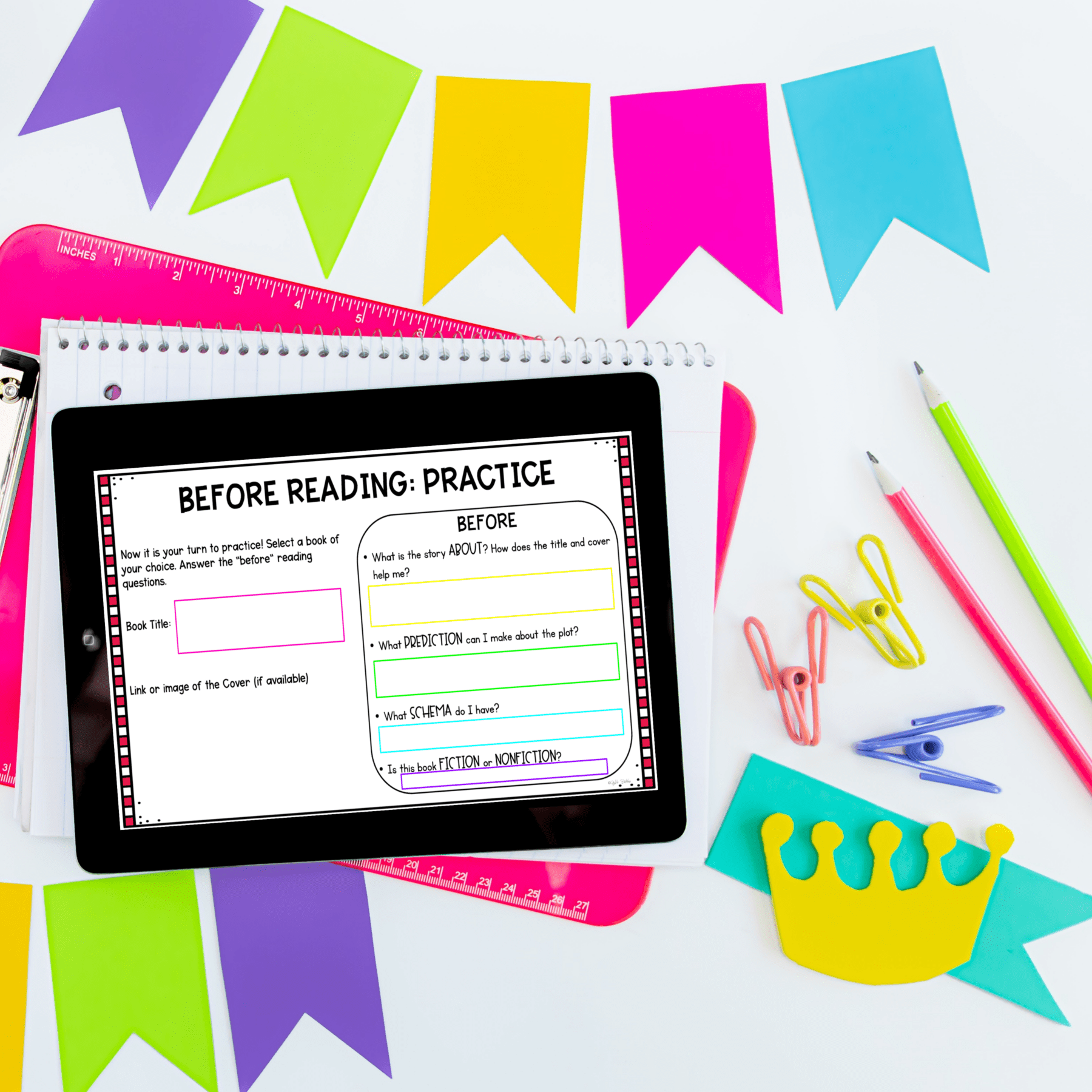 Digital Mini Lessons - Ask & Answer Questions in Fiction - RL.4.1 & RL.5.1 - Image 3