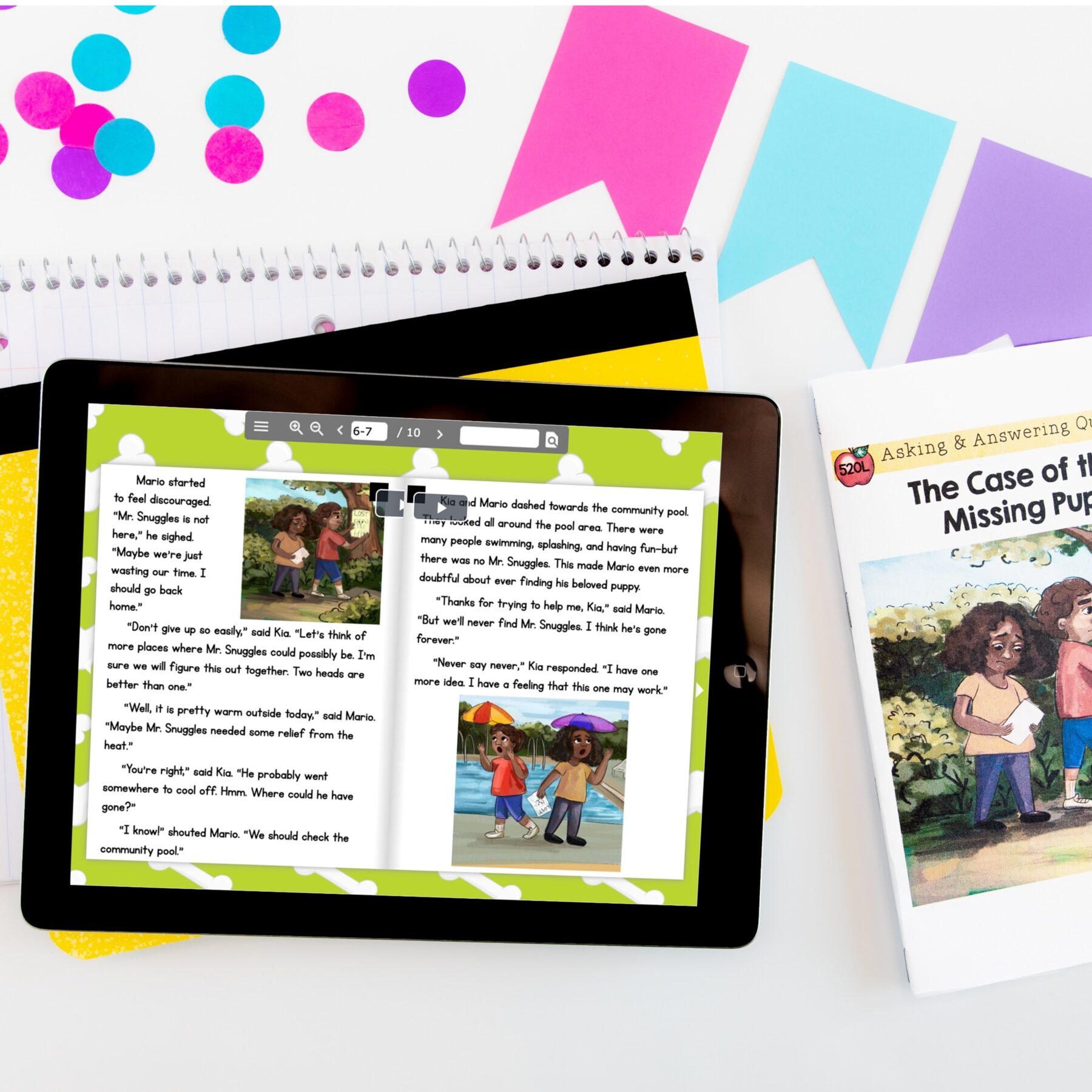 Ask & Answer Questions 2nd & 3rd Grade Reading Comprehension ELA RI.2.1 & RI.3.1 - Image 5