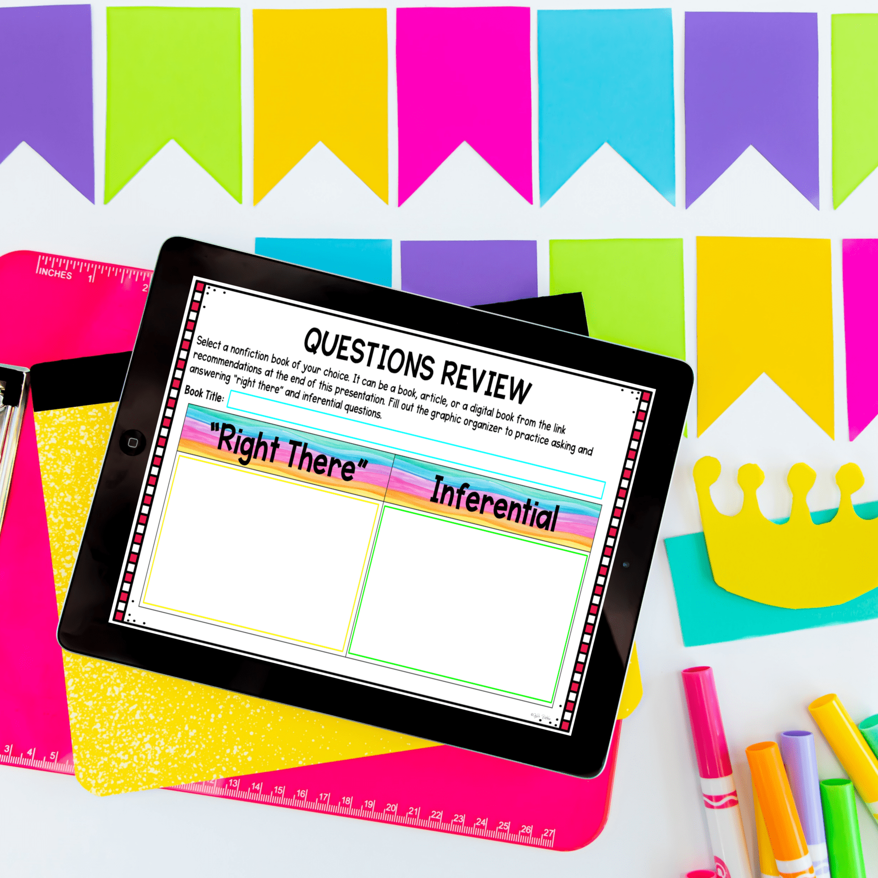 Digital Mini Lessons - Ask & Answer Questions in Fiction - RL.4.1 & RL.5.1 - Image 2