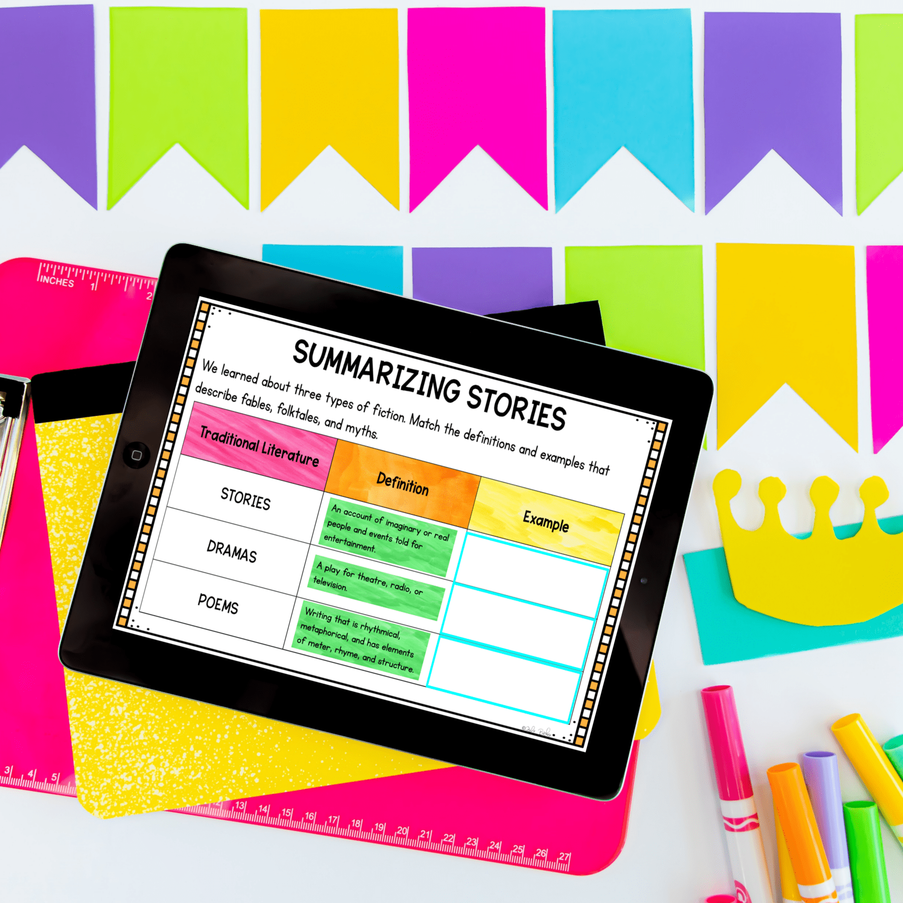 Digital Mini Lessons - Summary & Theme in Fiction - RL.4.2 & RL.5.2 - Image 5