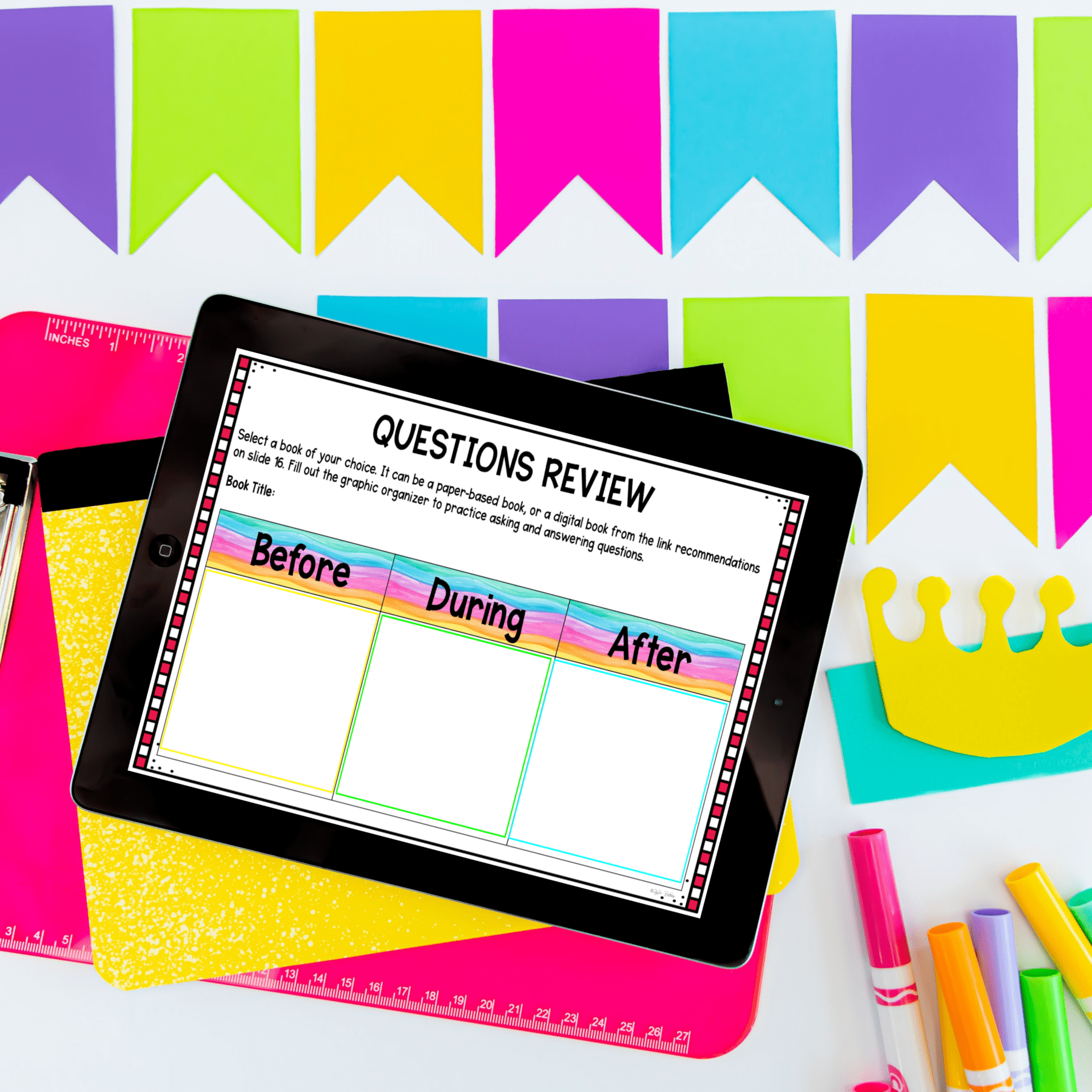 Digital Mini Lessons - Ask and Answer Questions in Fiction - RL.2.1 & RL.3.1 - Image 2