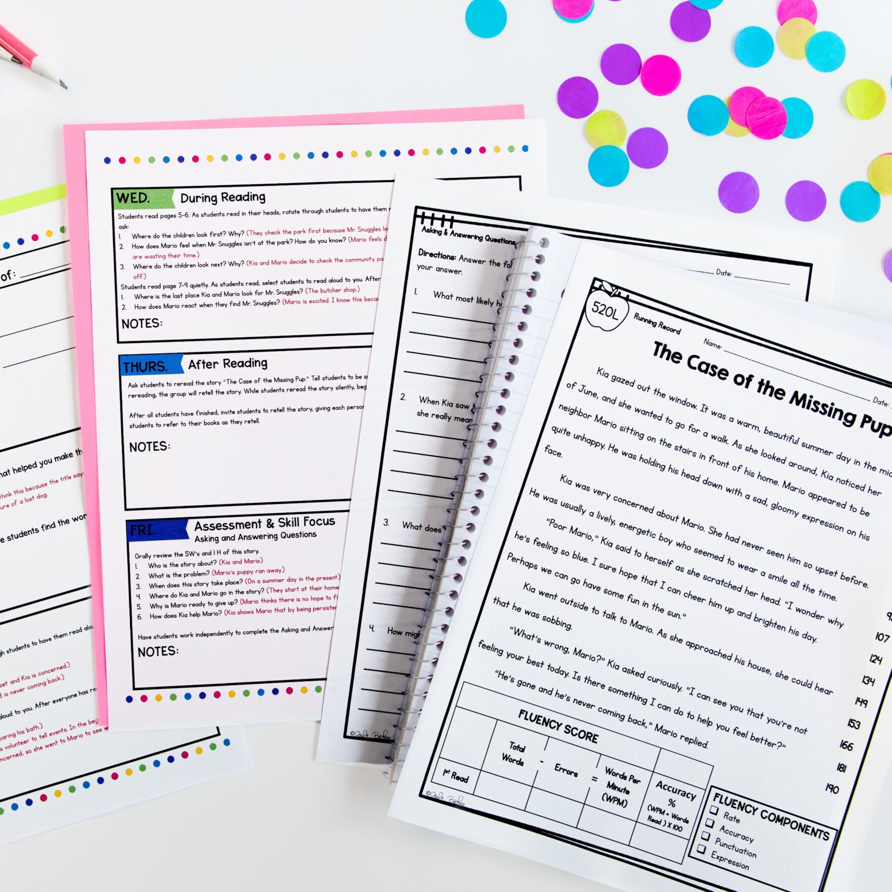 Ask & Answer Questions 2nd & 3rd Grade Reading Comprehension ELA RI.2.1 & RI.3.1 - Image 7