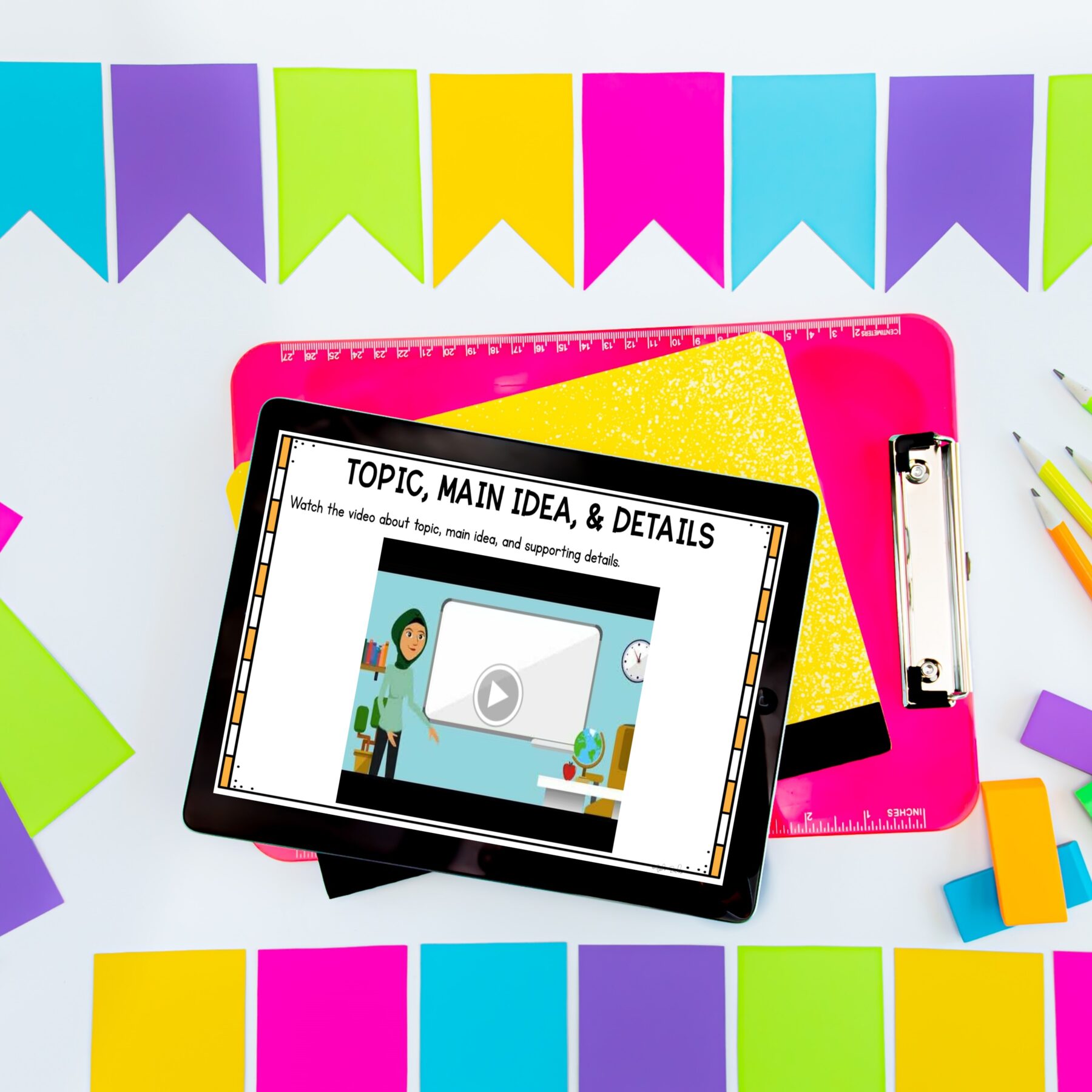 Main Idea & Details 2nd & 3rd Grade Reading Comprehension Unit RI.2.2 & RI.3.2 - Image 6