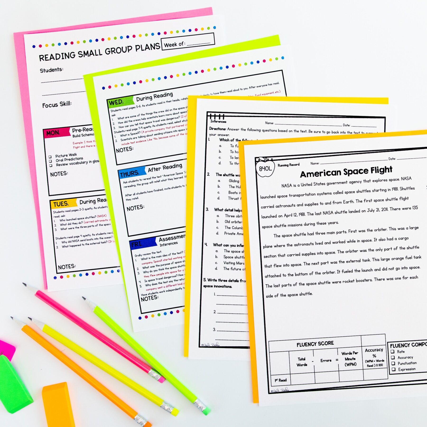 Making Inferences in Nonfiction Skill Pack RI.4.1 & RI.5.1 Reading Comprehension - Image 6