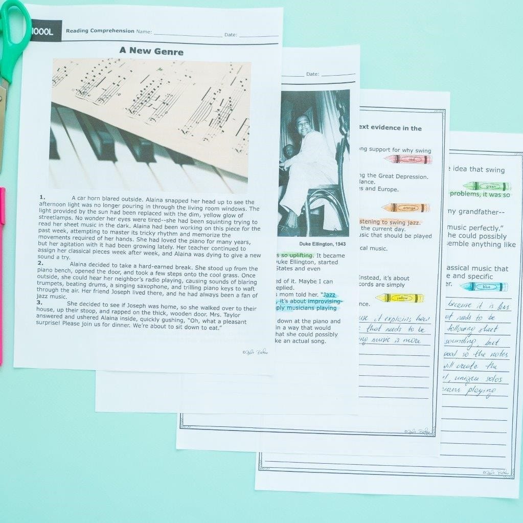 Literary Nonfiction Reading Comprehension - RI.6.10 - Reading Passages to RI6.10 - Image 2