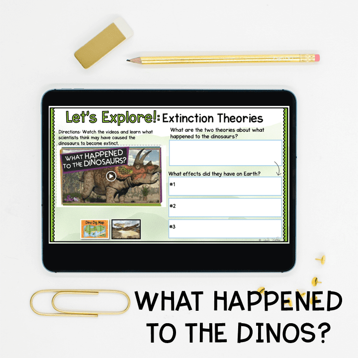 Dinosaur Dig Paleontology Virtual Field Trip Digital Resource Dino ELA Activity - Image 5
